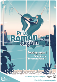 Illustration page prix du roman cezam 2023
